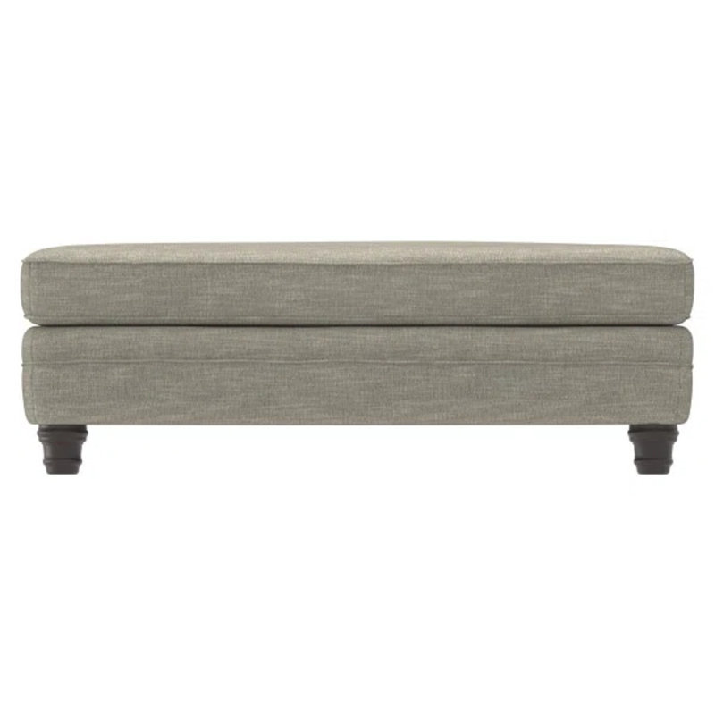Tarleton 52" Rectangle Standard Ottoman, Blanca, Cream Boucle 1146-002