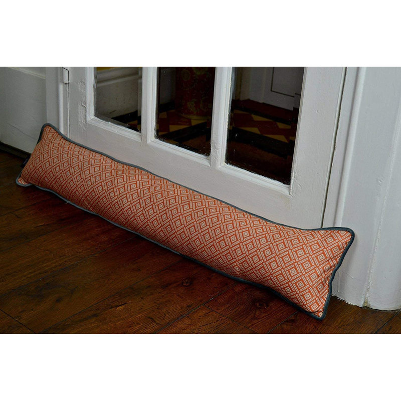 Sameer Fabric Draught Excluder, Orange