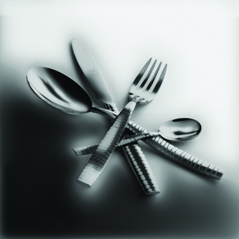 Tigre  24-Piece Cutlery Set, Ice