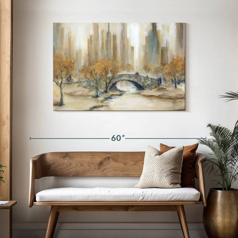 Sireci Empty Central Park, 30" H x 45" W