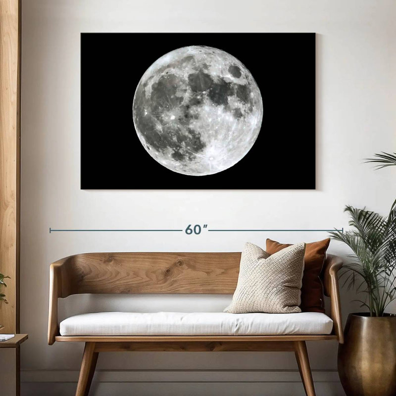 Oberle The Moon, 32" H x 48" W