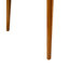 Ensemble de salle à manger 5 pièces pour patio, table à lattes de 63 po et 4 chaises en bois d'acacia et en rotin de polyéthylène pour patio