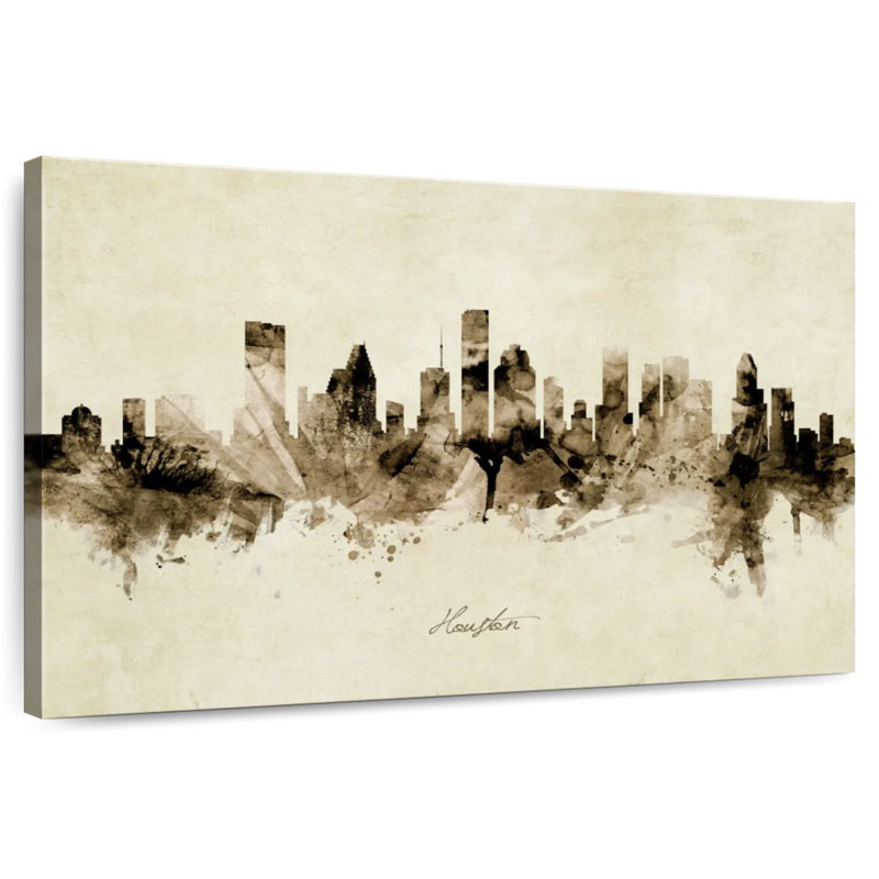 Houston, Texas, horizon V, H 26 po x l 39 po