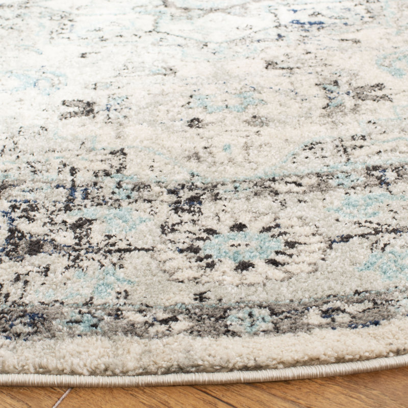 Kallie 900 Performance Oriental Rug, Round 6'7"