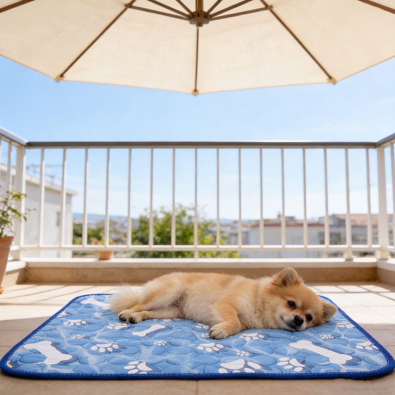 Tapis de refroidissement pour animaux Summer Dog, m