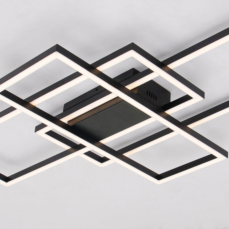 Plafonnier encastré moderne en aluminium 54Inch