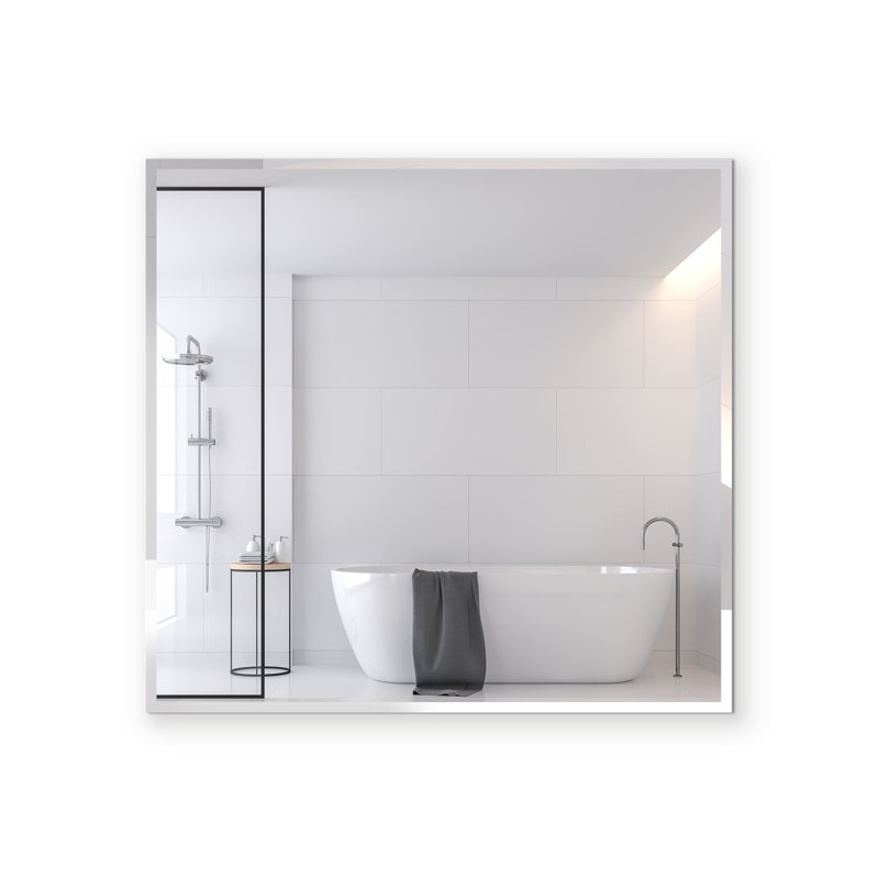 Akeeb Flat Mirror, 36" H x 36" W