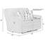 Annine Upholstered 60'' Reclining Loveseat-48124821