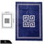 Rectangle Geometric Shapes Washable Area Rug-437283346-437283352