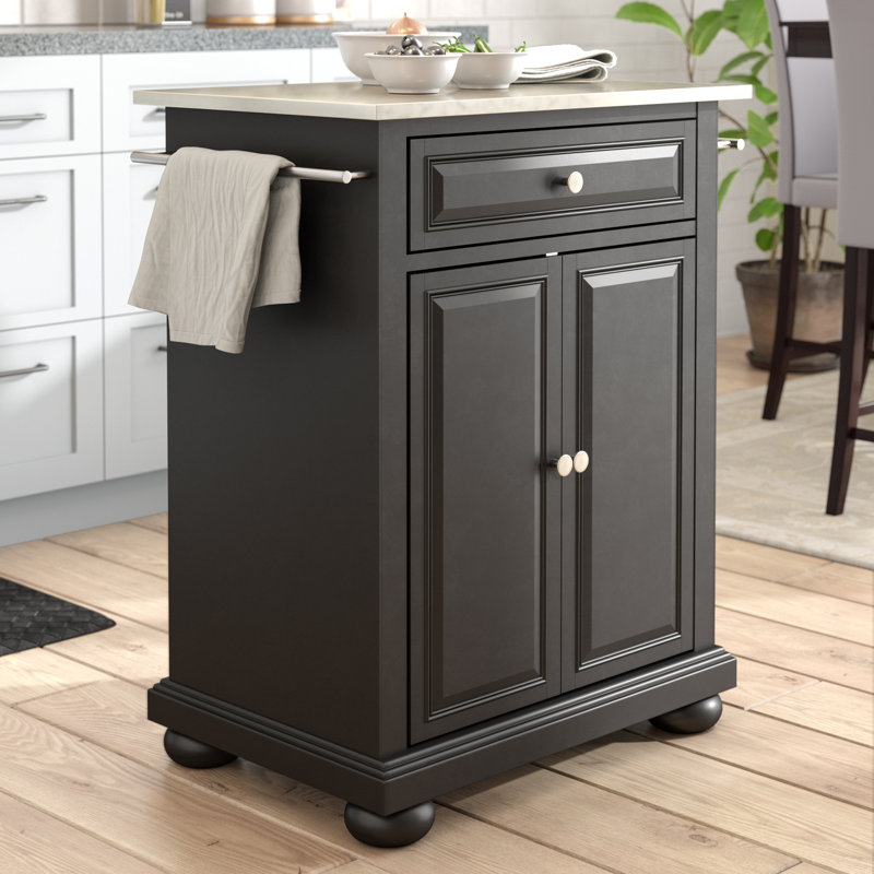 Hedon Kitchen Cart, Black