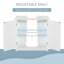 60 mm Single Double Bathroom Vanity Base