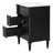 Bathroom Vanity With Sink, Freestanding Bathroom Cabinet With Flip Drawer & Adjustable Shelf, Solid Rubberwood Frame, MDF Panels & Metal Handles-844997737-844997747