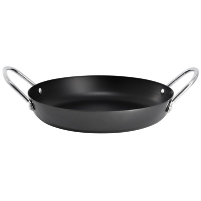 Oster Smithfire Nonstick Carbon Steel Paella Pan in Dark Grey