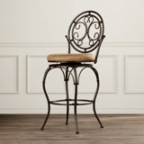 Gatsby Oversized Big and Tall Swivel Stool Counter/Bar Stool