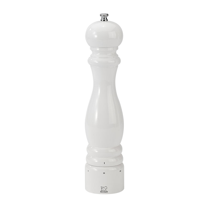 Brand PARIS U´Select Wood Pepper Mill, 30cm H, White