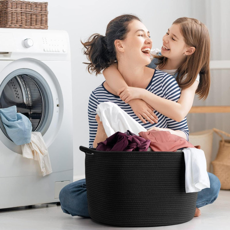 Laundry Basket with Handles