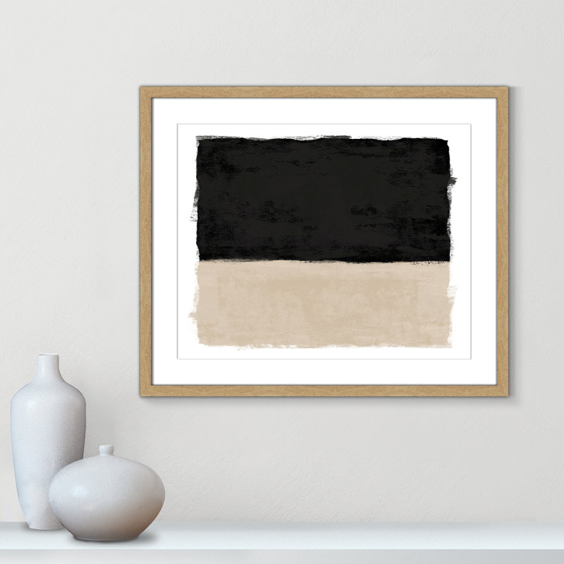 Clair de lune I - Version paysage par Natalie Carpentieri, L 25,5 po x H 21,5 po, Imprimé mat, Naturel