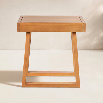 Square Leg Patio Side Table