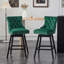 Tabouret de bar pivotant à 360 ° de hauteur 30,7 po Velvet-773416292-773416294-773416295
