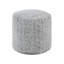 Repose-pieds cylindrique rembourré en tissu de chenille, repose-pieds, repose-pieds antidérapant, fauteuil à billes, repose-pieds 1 pièce