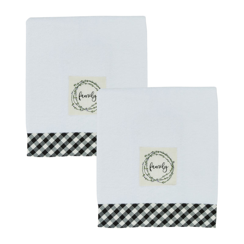 Freke 4 Piece Terrycloth Bath Towel Set