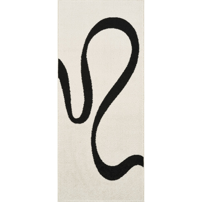 Rectangle Elkhan Area Rug, Runner 2'6" x 6'