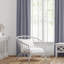 Ensemble de 2 panneaux de rideau à œillets en coton indigo / ivoire-109878637