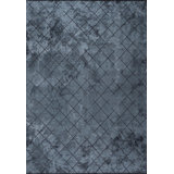 Rapture Trellis Area Rug in Blue