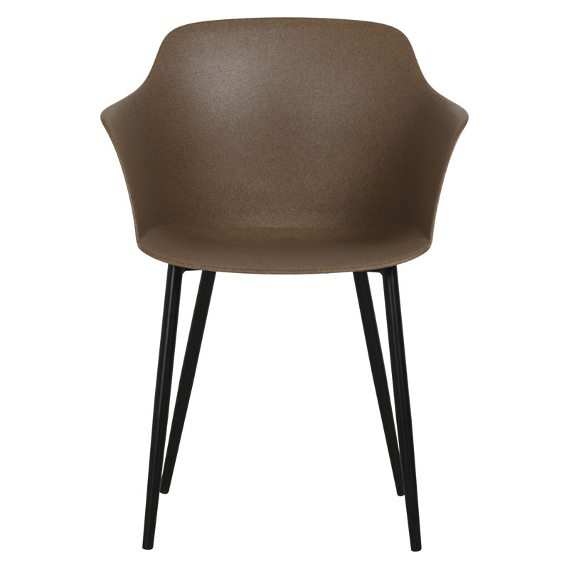 Alonzo Patio Dining Armchair, Brown