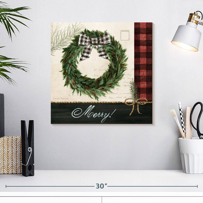 Lelend Holiday Wrapping I, H 16 po x l 16 po