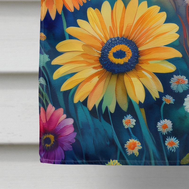 Drapeau de maison en polyester à double face H 40 po x l 28 po