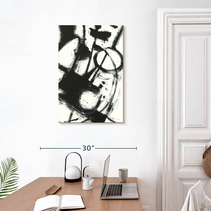 Avery Expression Abstract II White, 30" H x 20" W