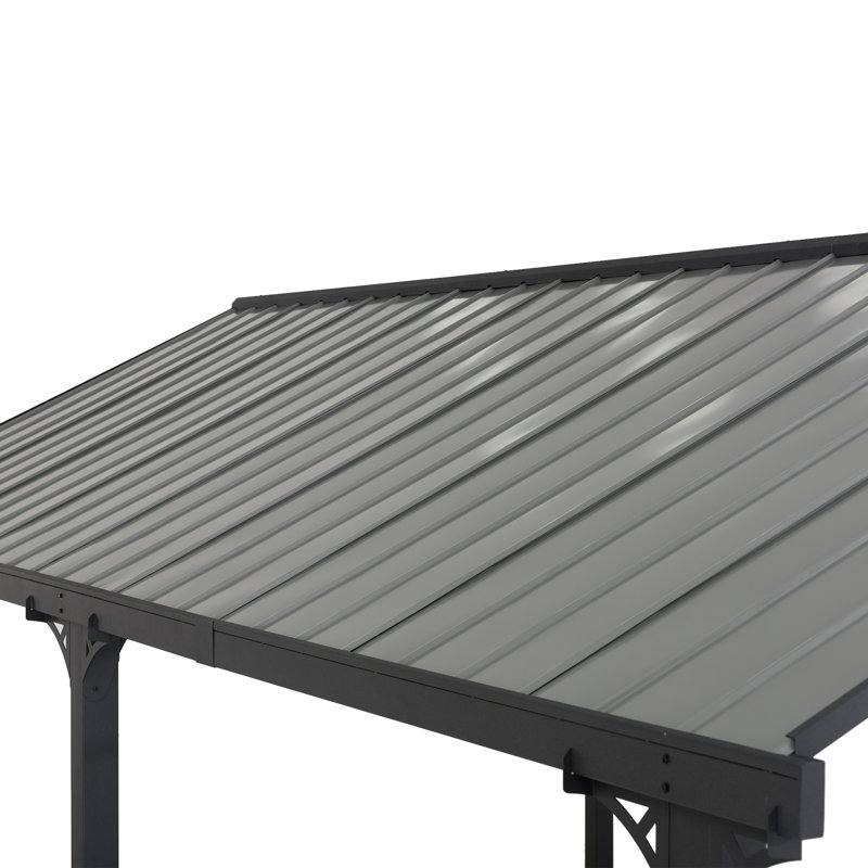 Sunjoy Steel Carport EIGER - 367cm x 610cm Millings