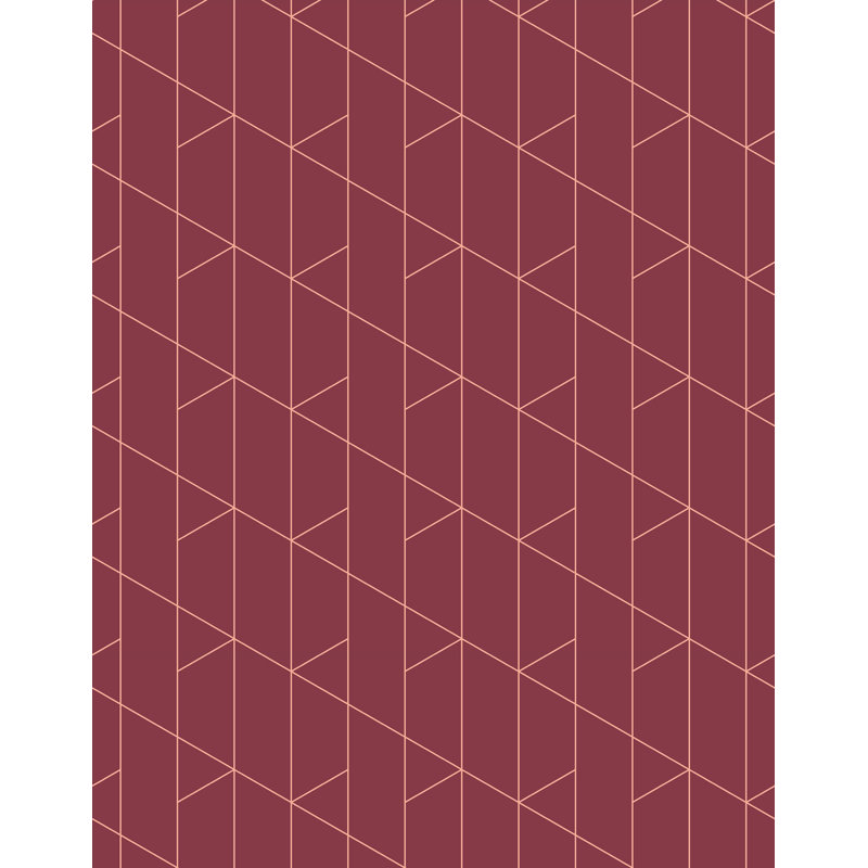 Pikulova 7m x 75cm Wallpaper Roll, Red