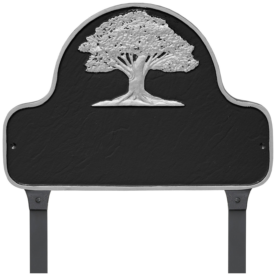 1-Line Lawn Address Sign Montague Metal Products Inc.