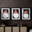 Winter Home Gnome - Impression sur mesure encadrée de qualité supérieure - 3 pièces-2032784928-2032784930