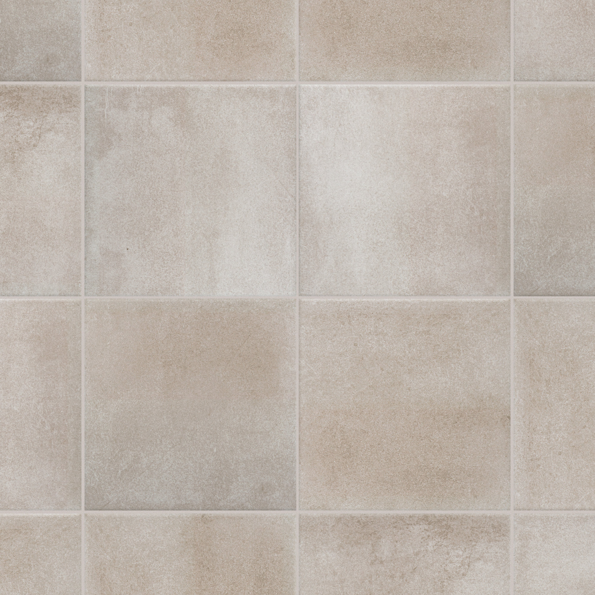 Matter 6" x 6" Porcelain Stone Look Floor and Wall Tile, Taupe
