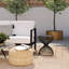 Chalette Round 14.25'' Outdoor Side Table