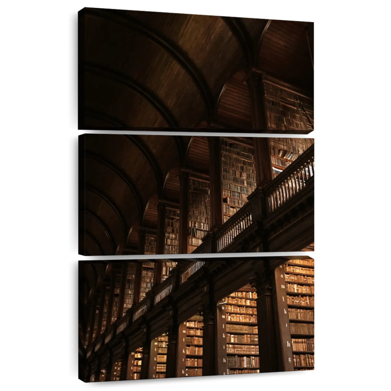 Bibliothèque Lilie Trinity College, H 32 po x l 20 po
