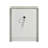 Oasis 24" Wide Textured Grasscloth Wallpaper Nightstand with Electrical Outlets