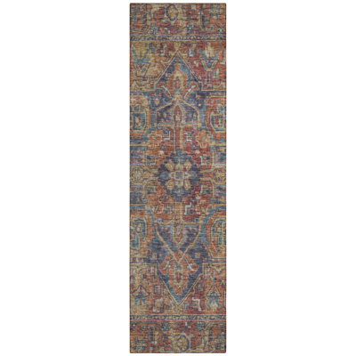 Washable Oriental Indoor / Outdoor Rug
