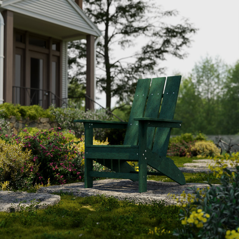 Freedom Modern Adirondack Chair, Green