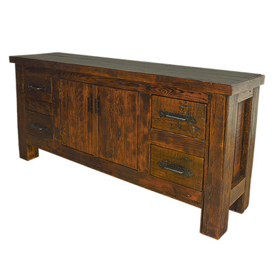 Rustic Reclaimed Wood Sideboard Console