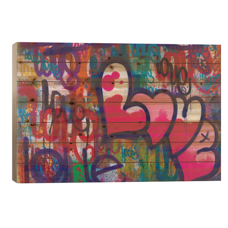 One Love IV, H 26 po x l 40 po x P 1,5 po