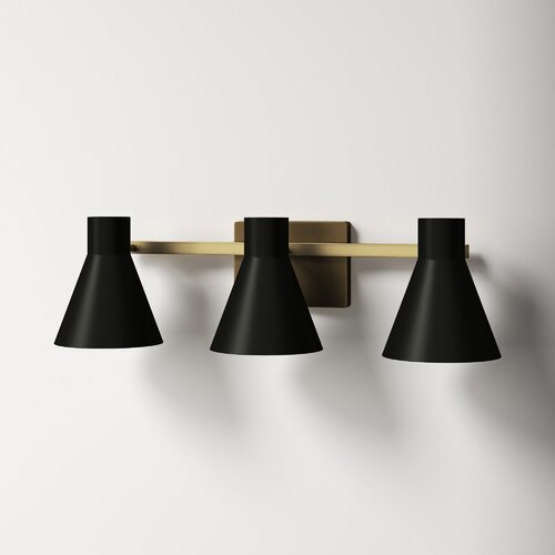 Byers 3 - Light Dimmable Vanity Light & Reviews | AllModern