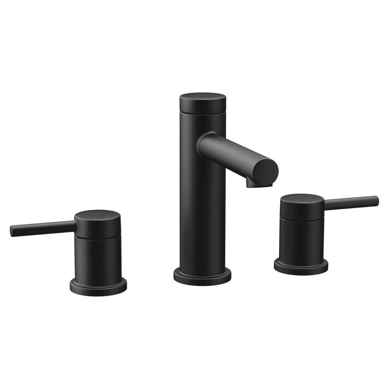 Garniture et valve Align 2H, BL, Noir mat