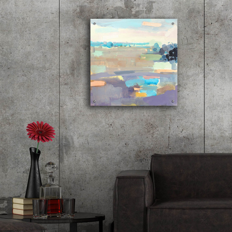 «Sherbet Sky» par Kathleen Robbins, H 24 po x l 24 po x P 0,2 po