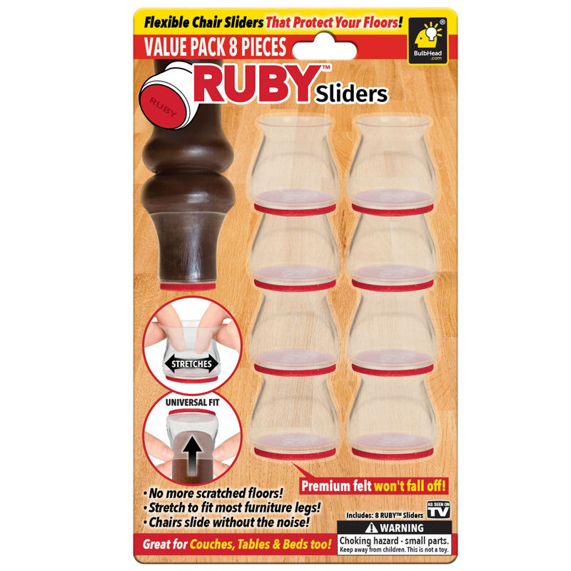 Ruby Sliders Foot Ring