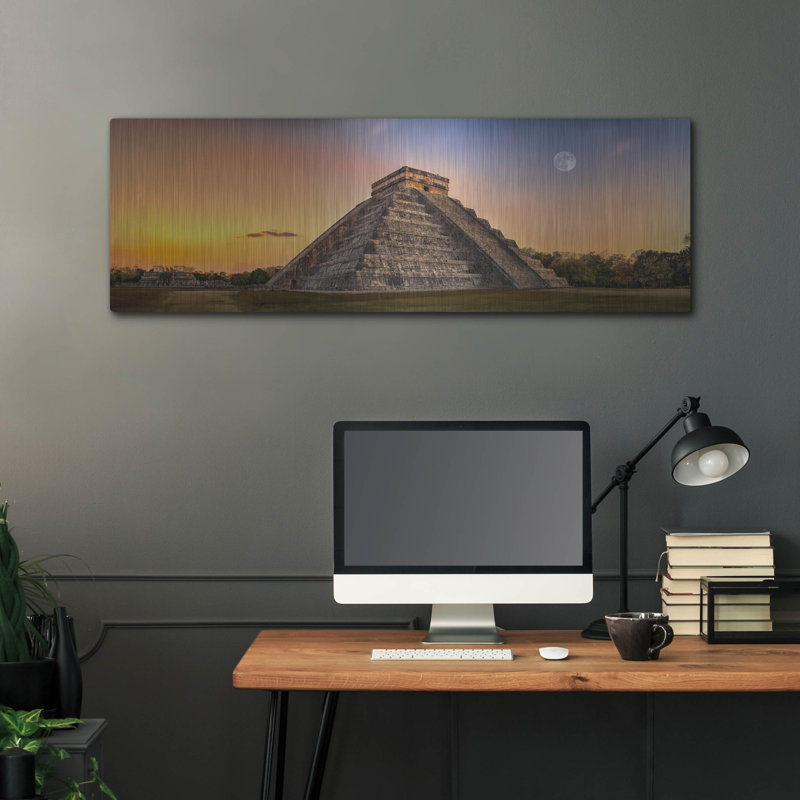 "Chichen Itza" par Jonathan Ross, H 16 po x l 48 po