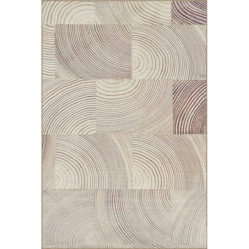 Tapis lavable Modern, Sous-tapis rond 3 pi 11 po inclus